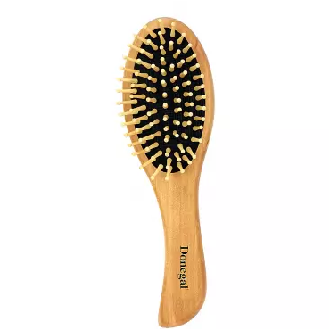  Donegal Nature Gift - Drewniana szczotka do włosów i masażu skóry głowy - 22 cm